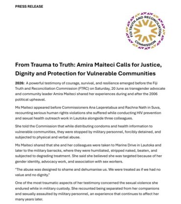 From Trauma to Truth_Amira Maiteci Calls for Justice, Dignity and Protection for Vulnerable Communities